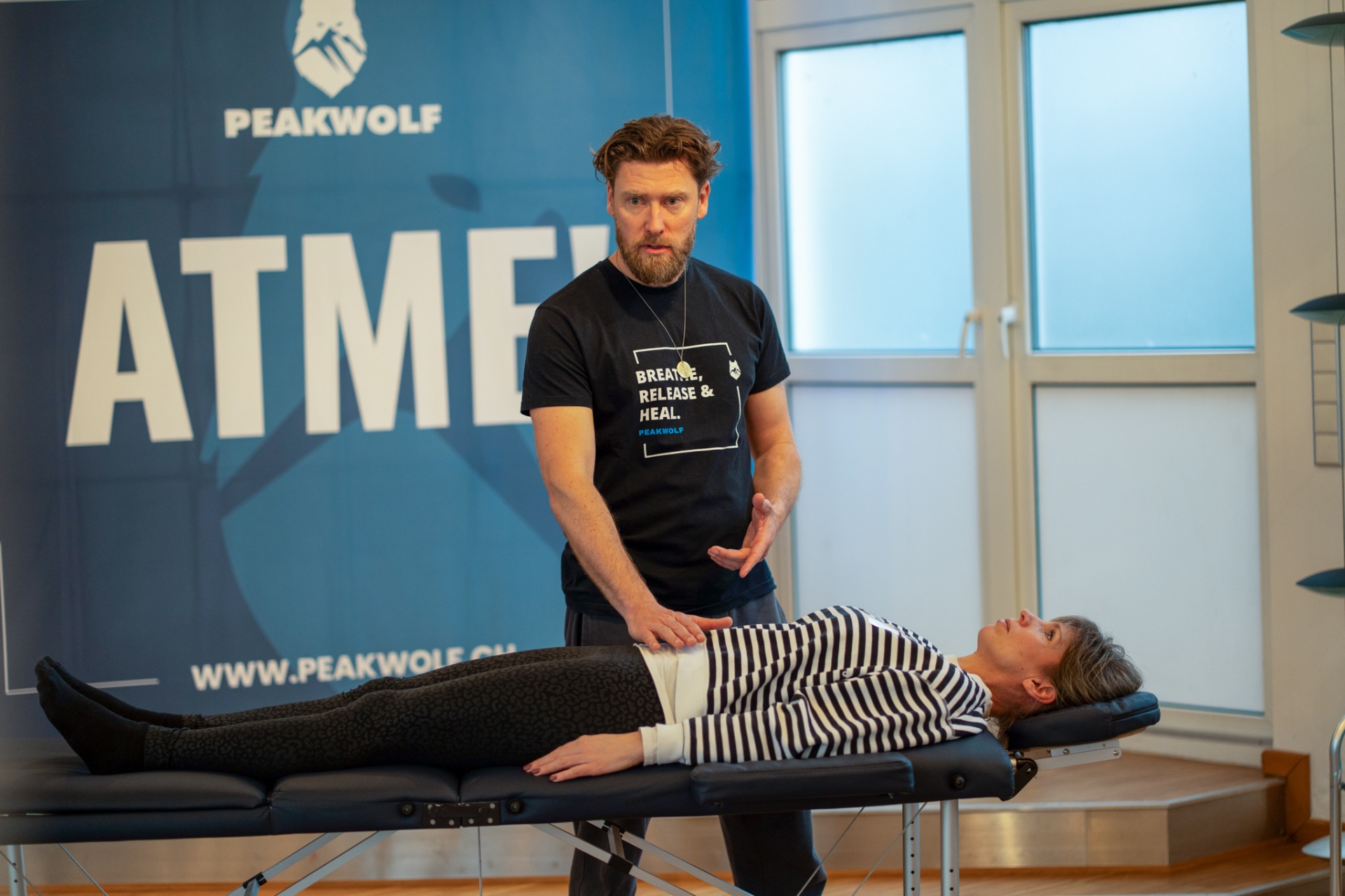 Rolf Duda unterrichtet — Breath, Release & Heal